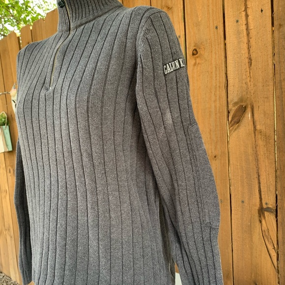 Y2K Vintage Calvin Klein turtleneck sweater size Medium. - Picture 4 of 8